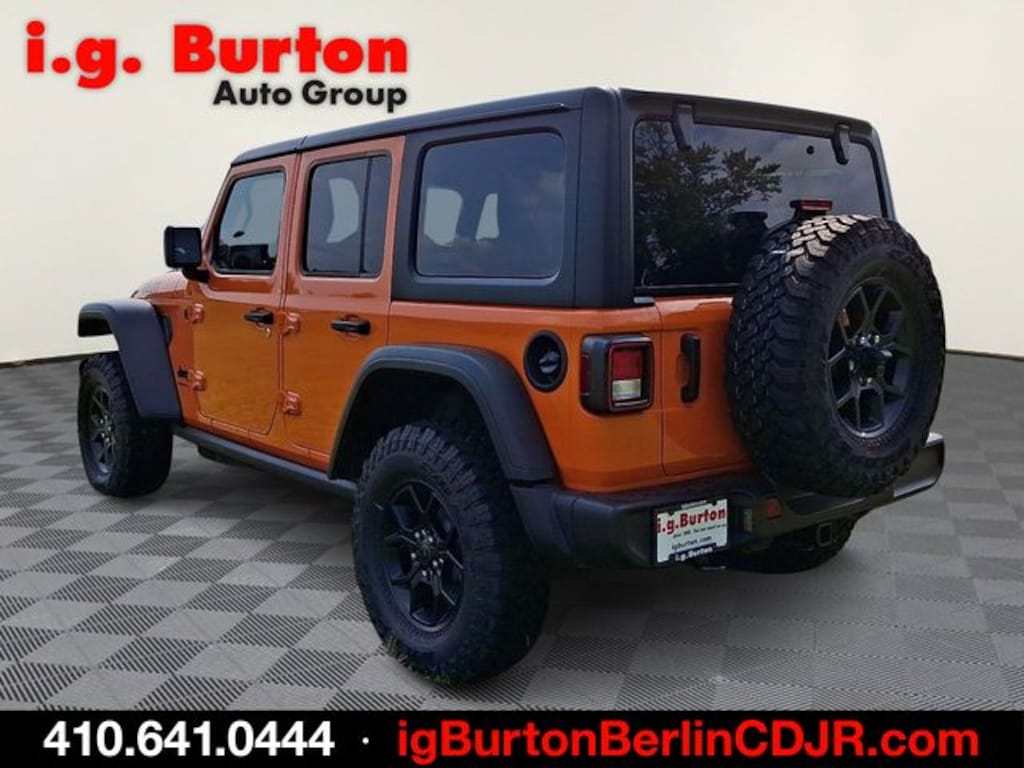 New 2026 Jeep Wrangler 4-DOOR WILLYS Sport Utility