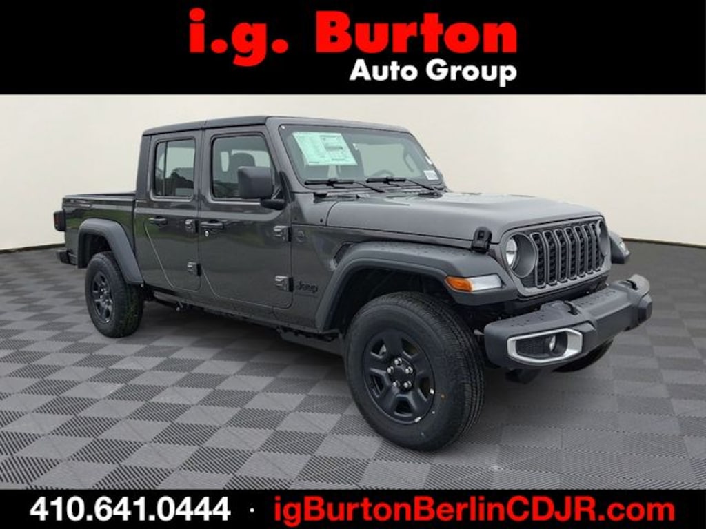 New 2026 Jeep Gladiator SPORT 4X4 Pickup