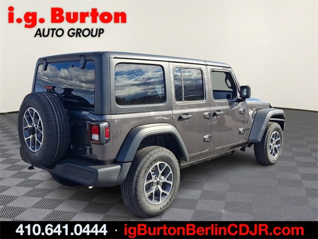 New 2026 Jeep Wrangler 4-DOOR SPORT S Sport Utility