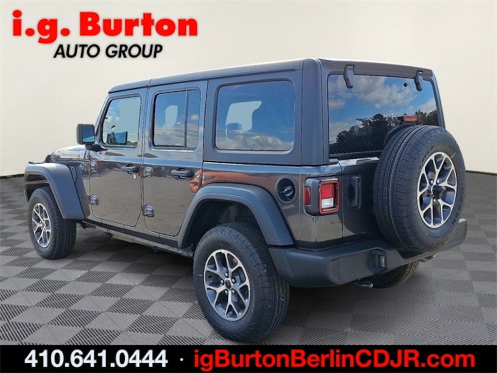 New 2026 Jeep Wrangler 4-DOOR SPORT S Sport Utility