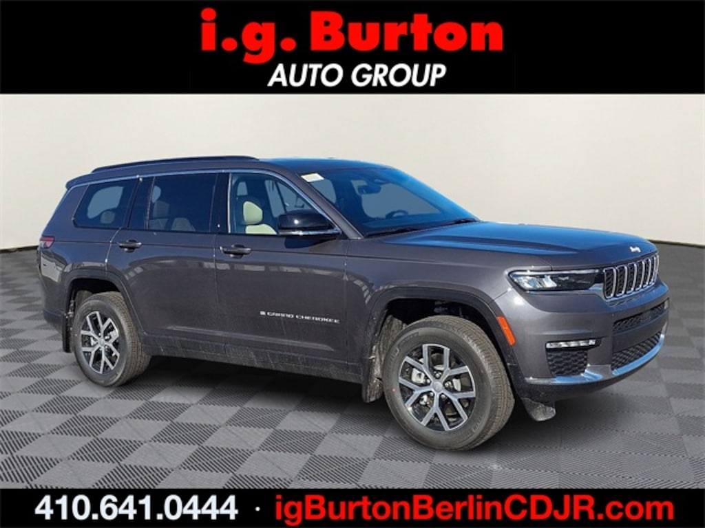 New 2025 Jeep Grand Cherokee L LIMITED 4X4 Sport Utility