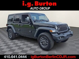 new 2025 Jeep Wrangler 4-DOOR SPORT S Sport Utility for sale berlin md