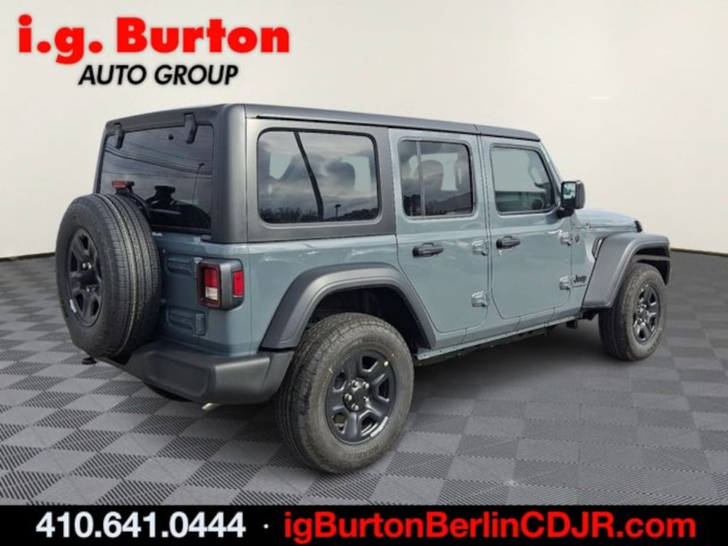 New 2026 Jeep Wrangler 4-DOOR SPORT Sport Utility