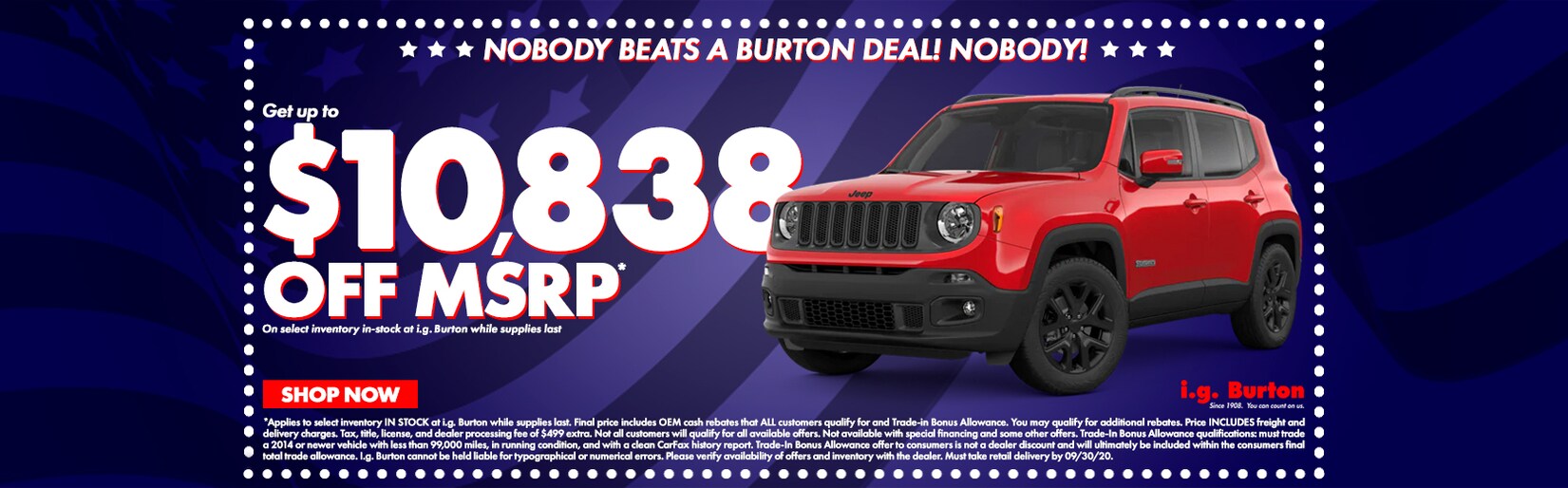 Ig Burton Berlin Chrysler Dodge Jeep Ram Fiat Berlin, MD CDJR