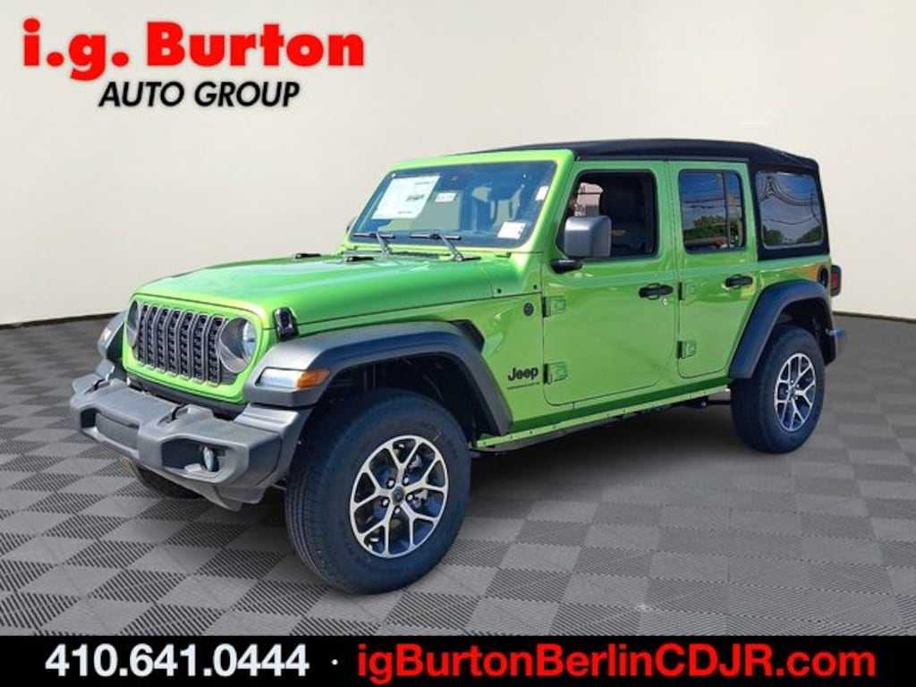 New 2025 Jeep Wrangler 4-DOOR SPORT S Sport Utility