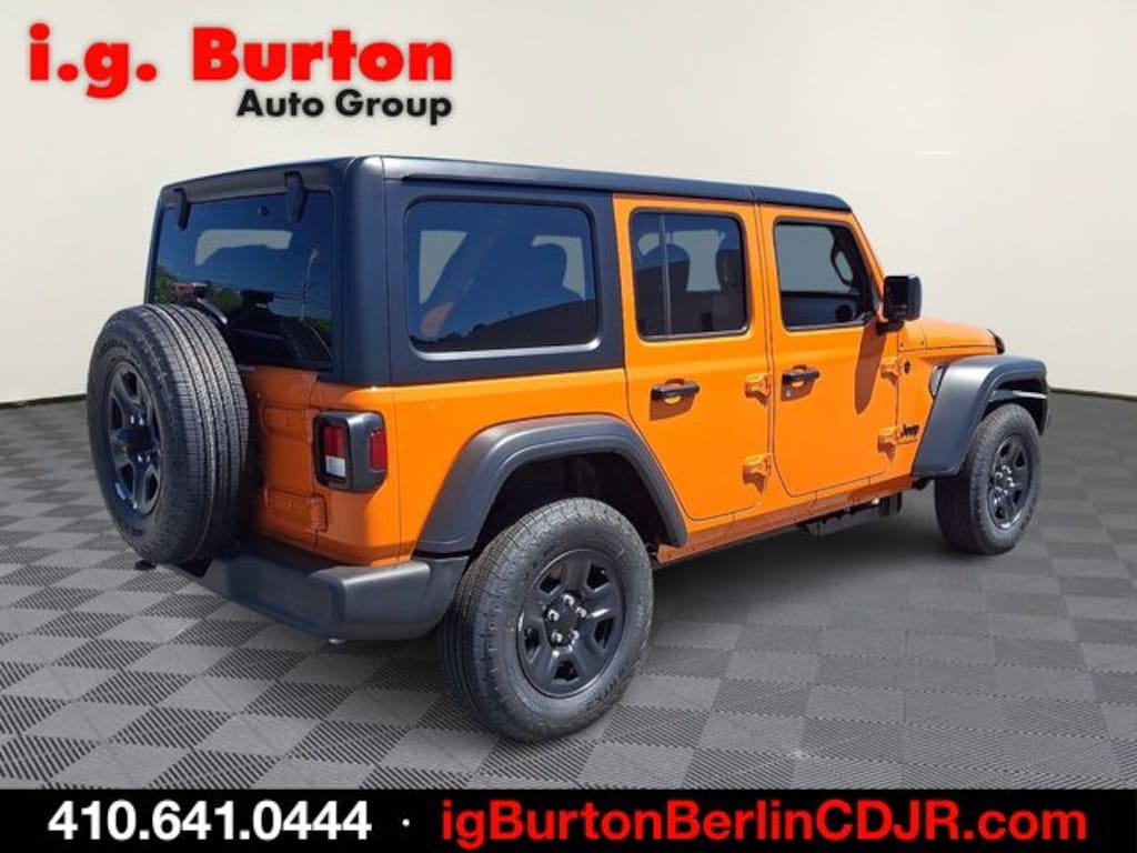 New 2026 Jeep Wrangler 4-DOOR SPORT Sport Utility