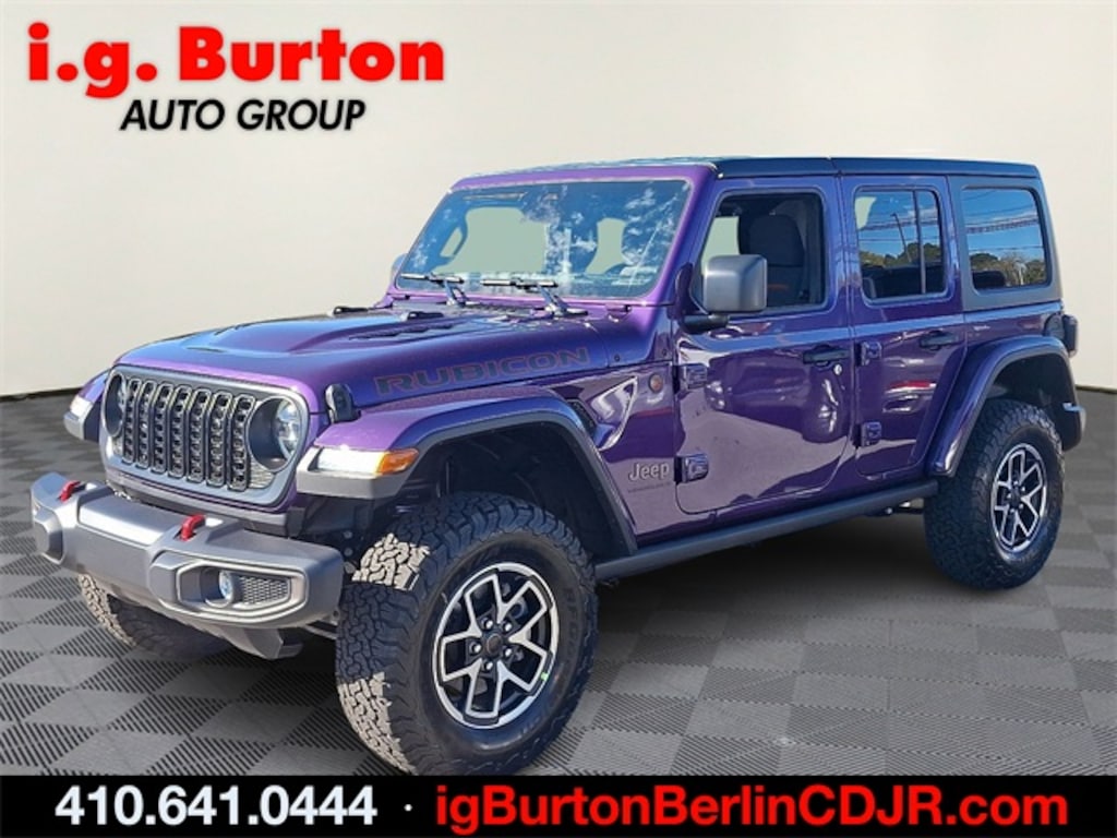 New 2026 Jeep Wrangler 4-DOOR RUBICON Sport Utility