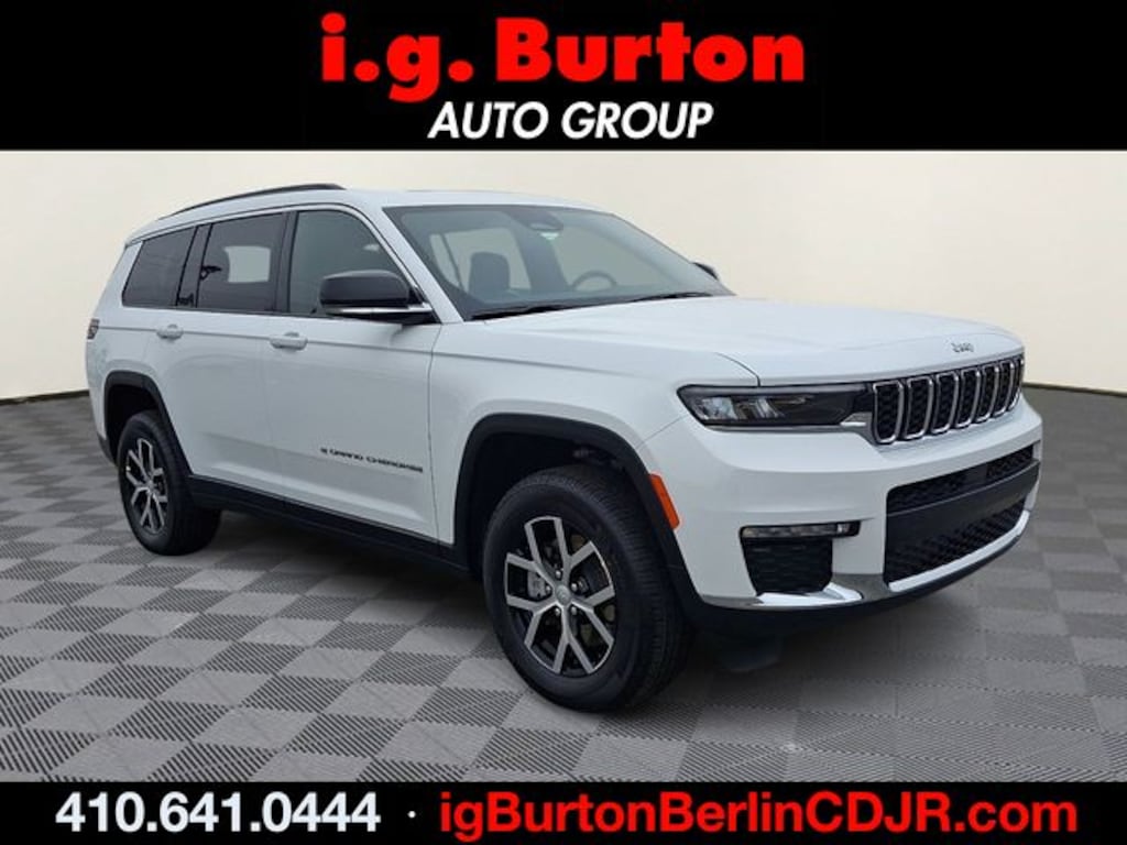 New 2025 Jeep Grand Cherokee L LIMITED 4X4 Sport Utility