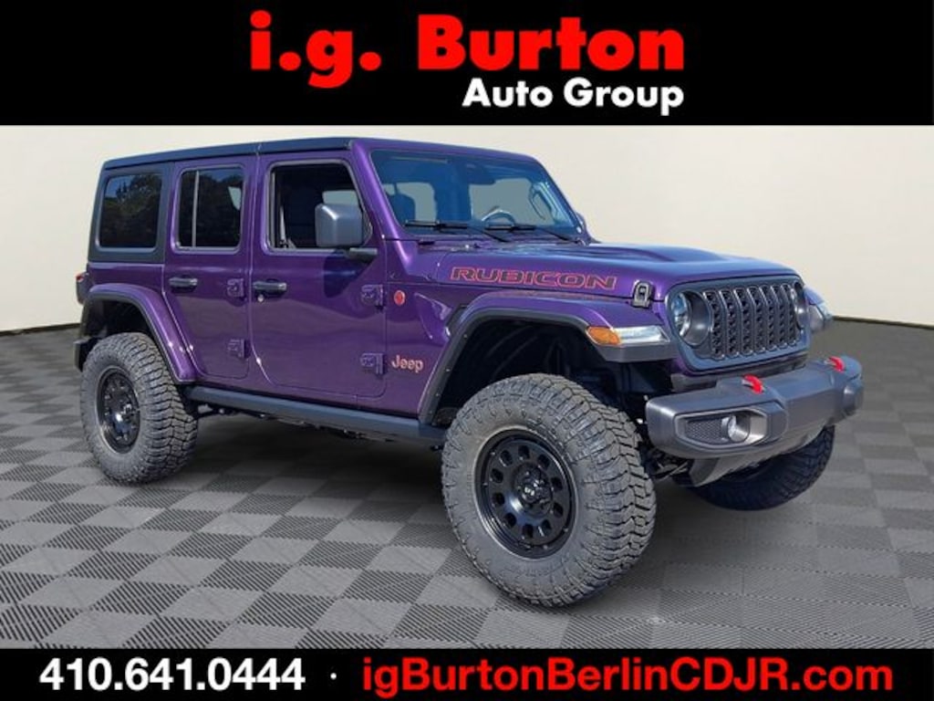 New 2026 Jeep Wrangler 4-DOOR RUBICON Sport Utility