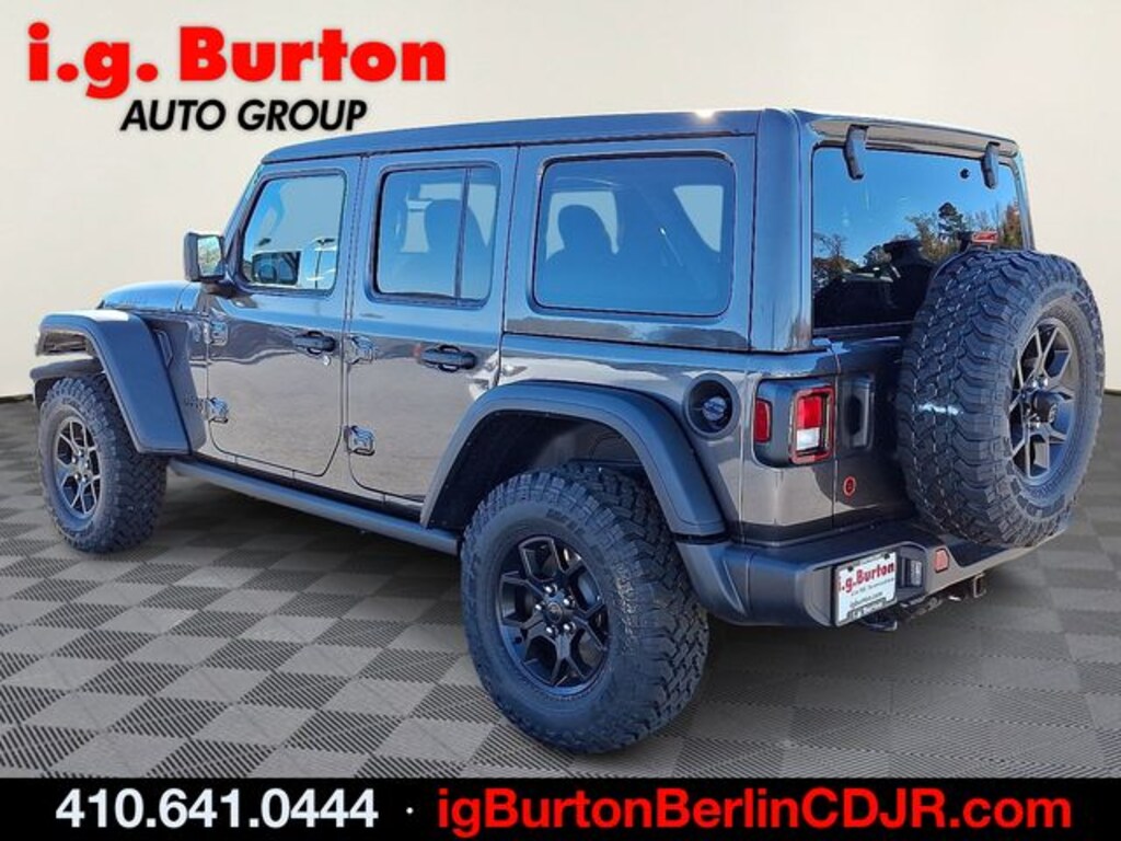 New 2026 Jeep Wrangler 4-DOOR WILLYS Sport Utility