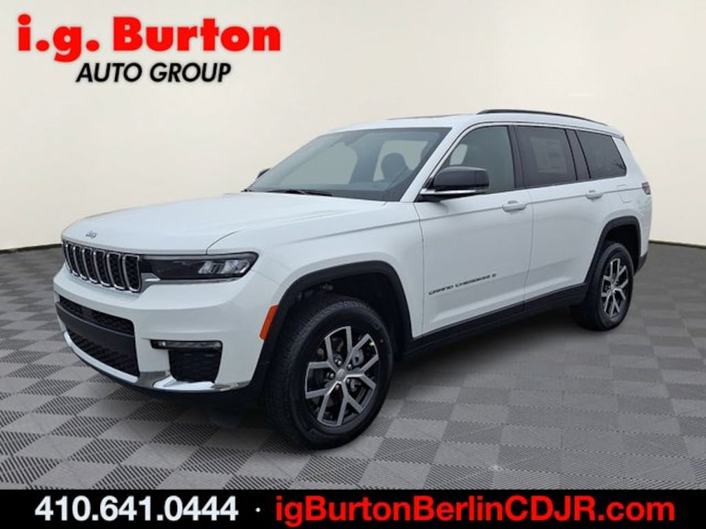 New 2025 Jeep Grand Cherokee L LIMITED 4X4 Sport Utility