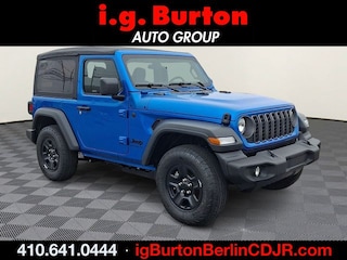 new 2026 Jeep Wrangler 2-DOOR SPORT Sport Utility for sale berlin md
