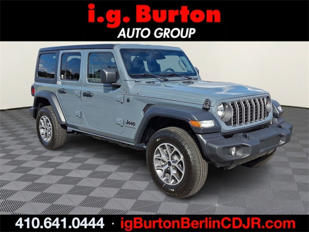 New 2026 Jeep Wrangler 4-DOOR SPORT S Sport Utility