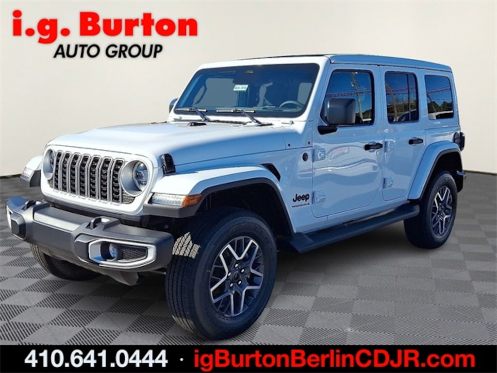 New 2026 Jeep Wrangler 4-DOOR SAHARA Sport Utility