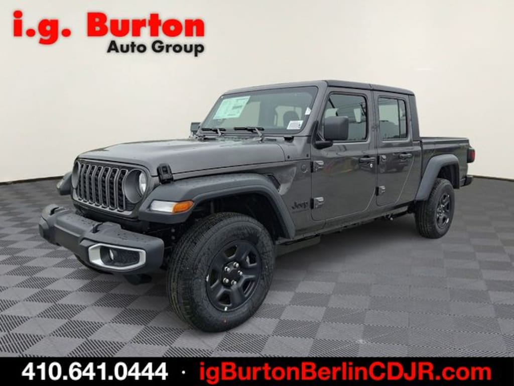 New 2026 Jeep Gladiator SPORT 4X4 Pickup