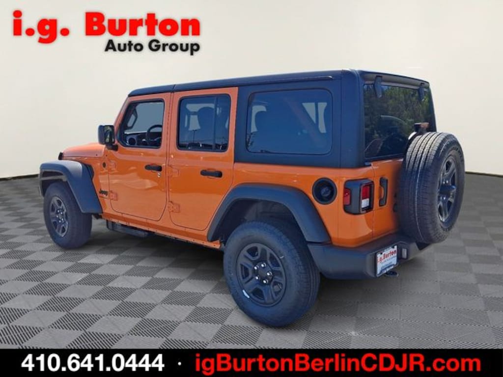 New 2026 Jeep Wrangler 4-DOOR SPORT Sport Utility