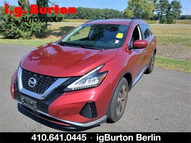 Used 2020 Nissan Murano SV with VIN 5N1AZ2BS0LN109503 for sale in Berlin, MD