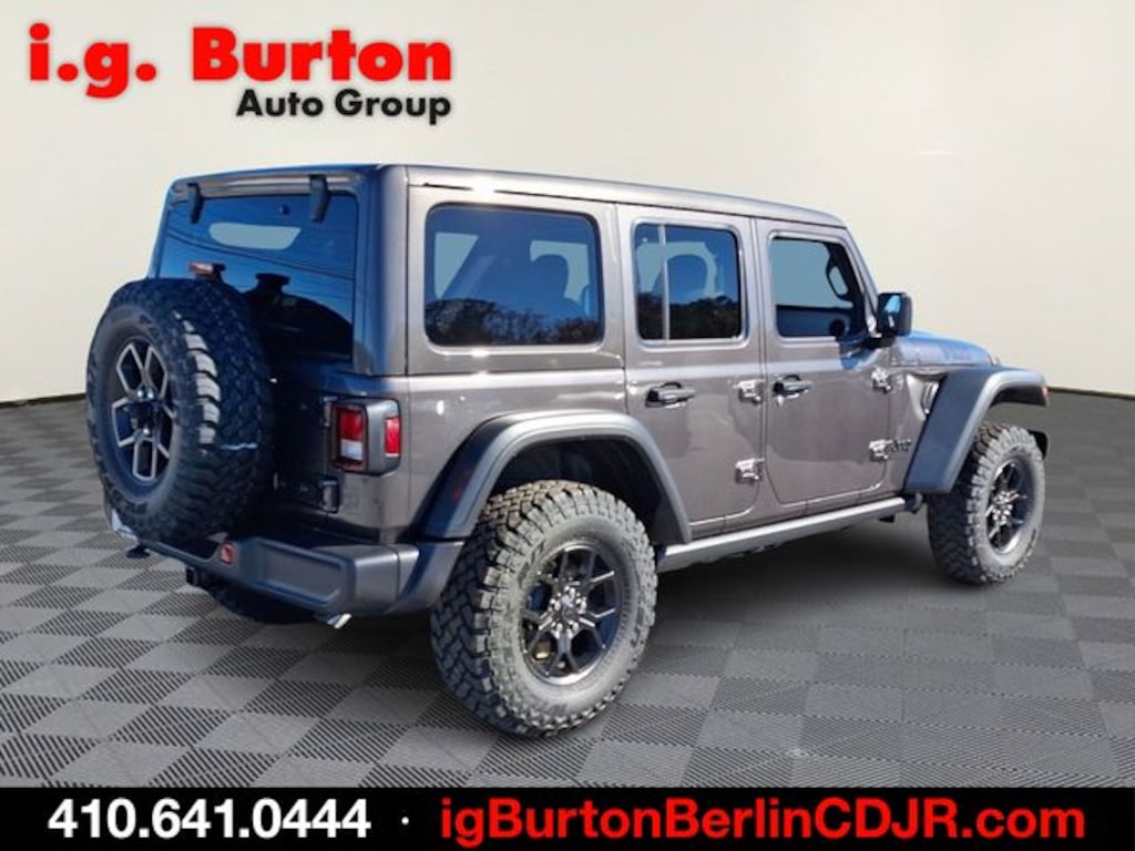New 2026 Jeep Wrangler 4-DOOR WILLYS Sport Utility