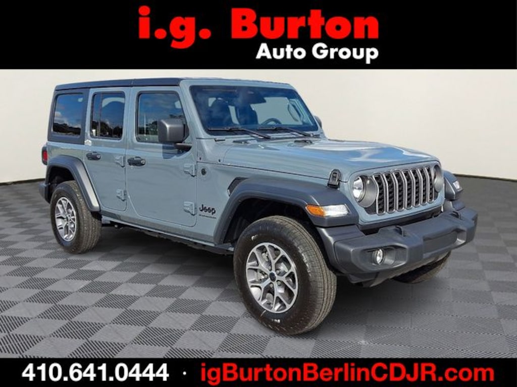 New 2026 Jeep Wrangler 4-DOOR SPORT S Sport Utility