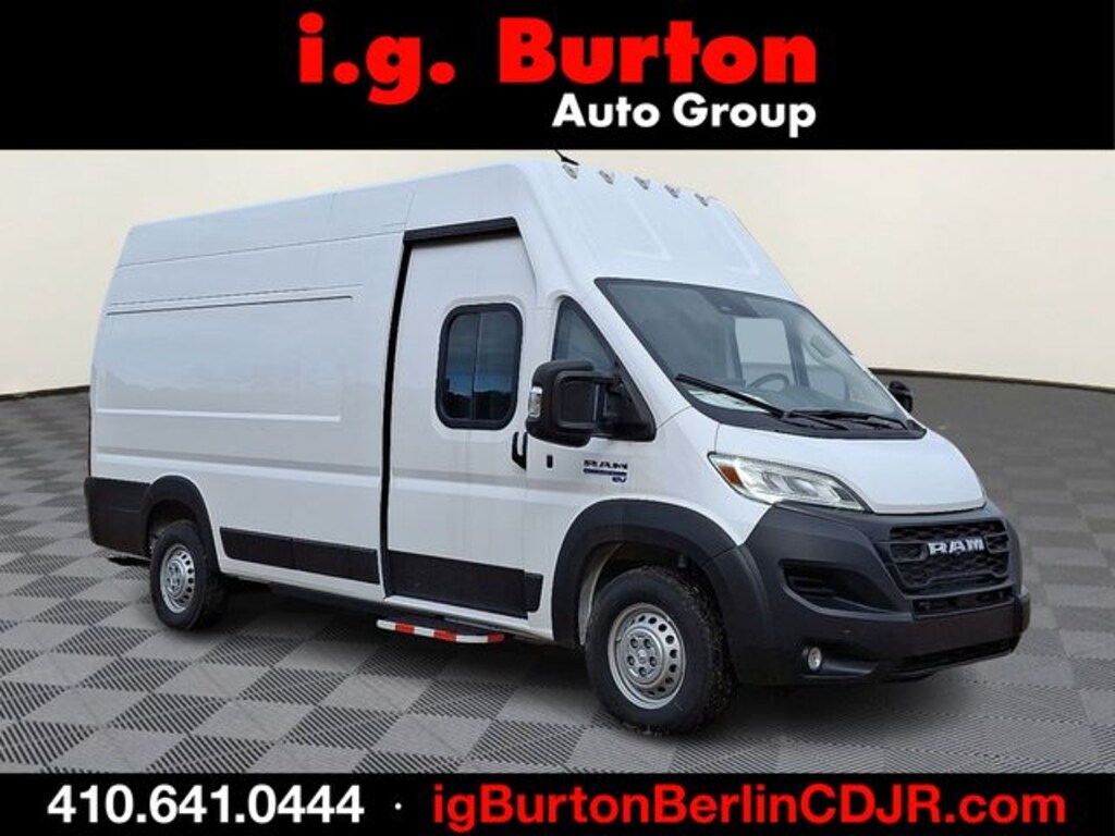 New 2024 Ram ProMaster PROMASTER EV SUPER HIGH ROOF 159â WB EXT Cargo Van