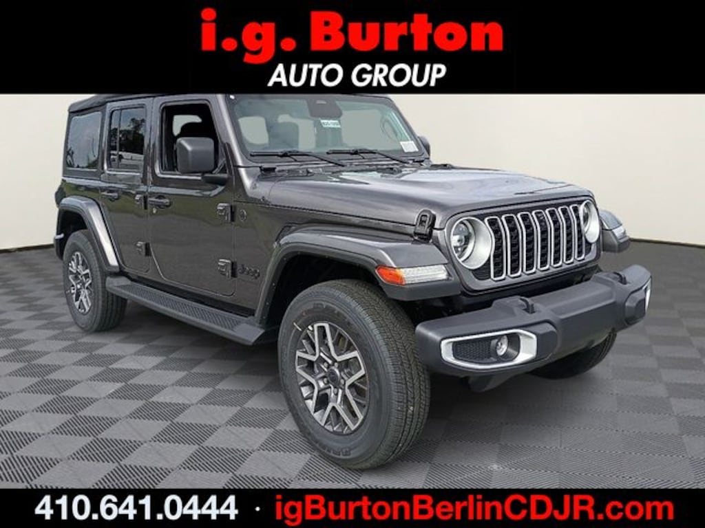 New 2025 Jeep Wrangler 4-DOOR SAHARA Sport Utility