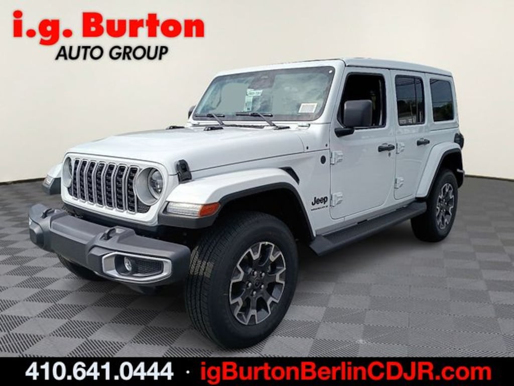 New 2025 Jeep Wrangler 4-DOOR SAHARA Sport Utility