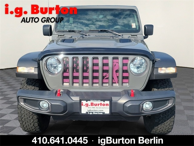 Used 2021 Jeep Wrangler Unlimited Rubicon with VIN 1C4HJXFG3MW581087 for sale in Berlin, MD