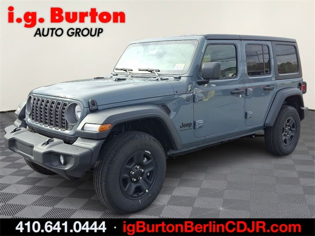 New 2026 Jeep Wrangler 4-DOOR SPORT Sport Utility