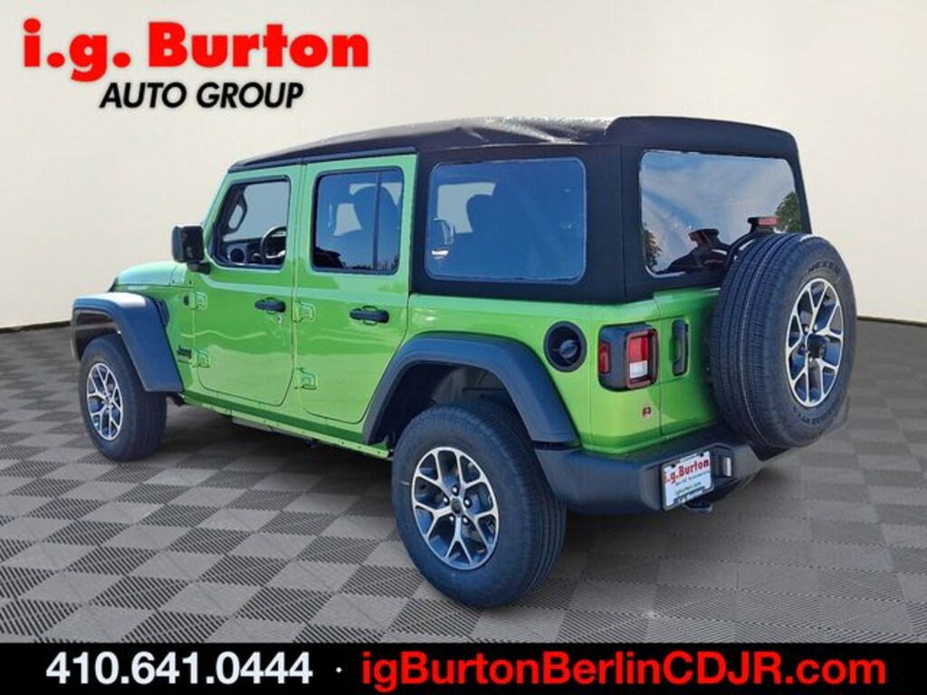 New 2025 Jeep Wrangler 4-DOOR SPORT S Sport Utility