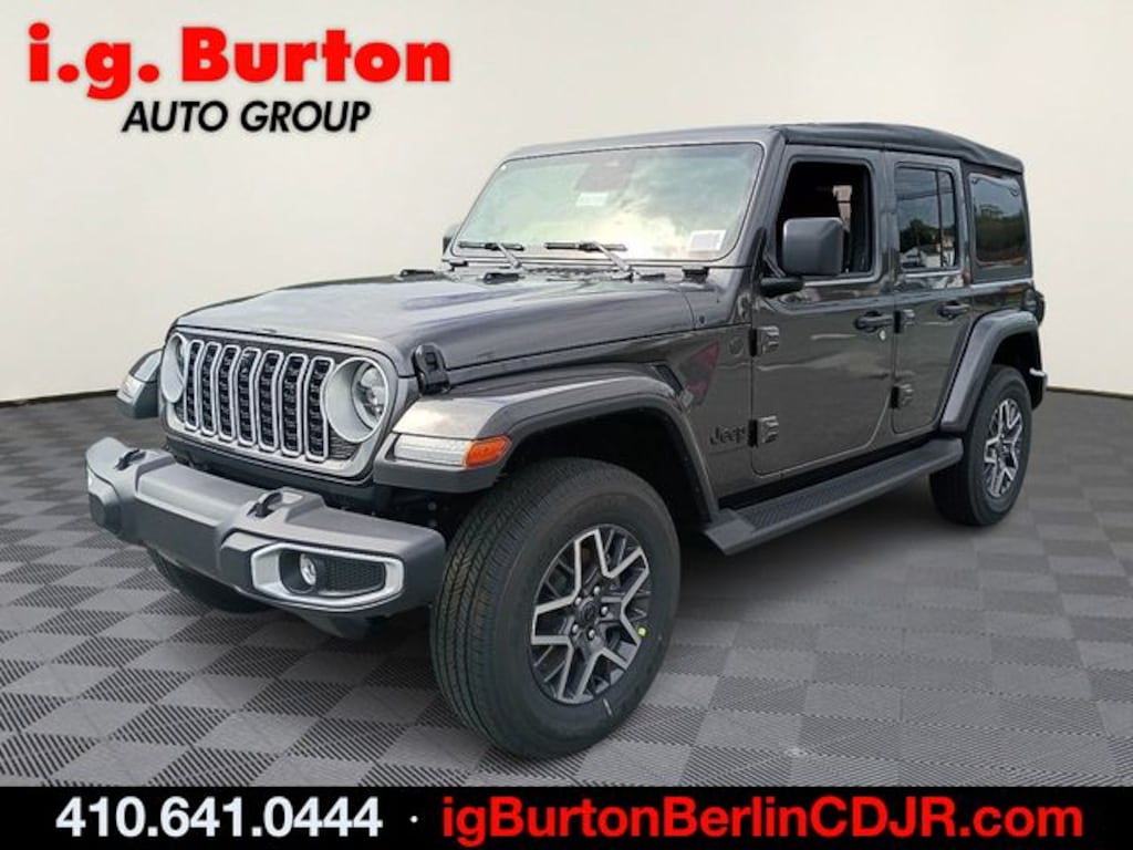 New 2025 Jeep Wrangler 4-DOOR SAHARA Sport Utility