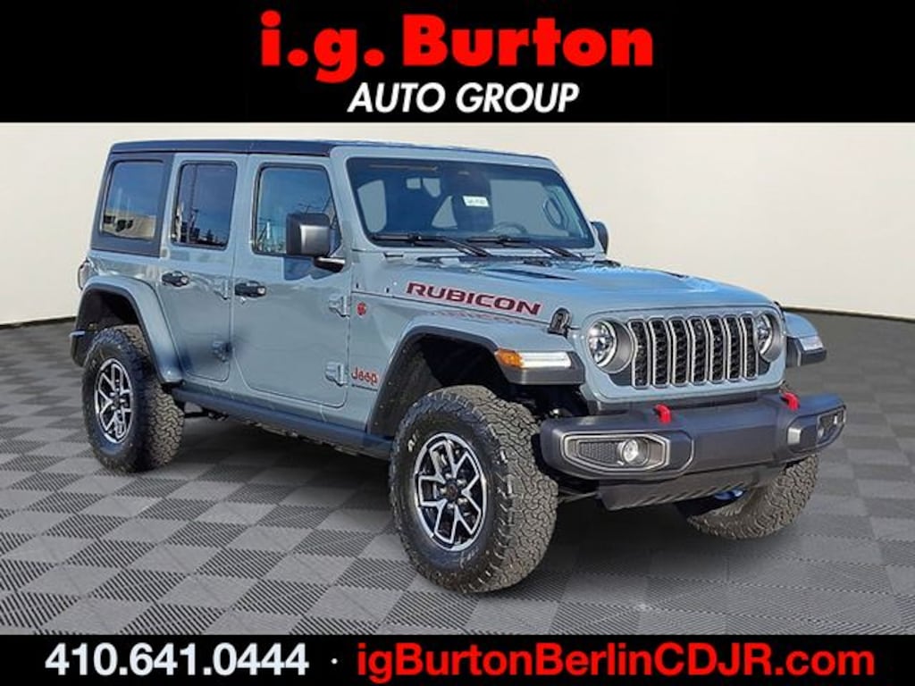 New 2026 Jeep Wrangler 4-DOOR RUBICON Sport Utility