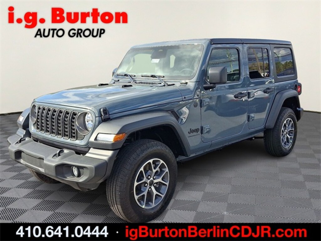 New 2026 Jeep Wrangler 4-DOOR SPORT S Sport Utility