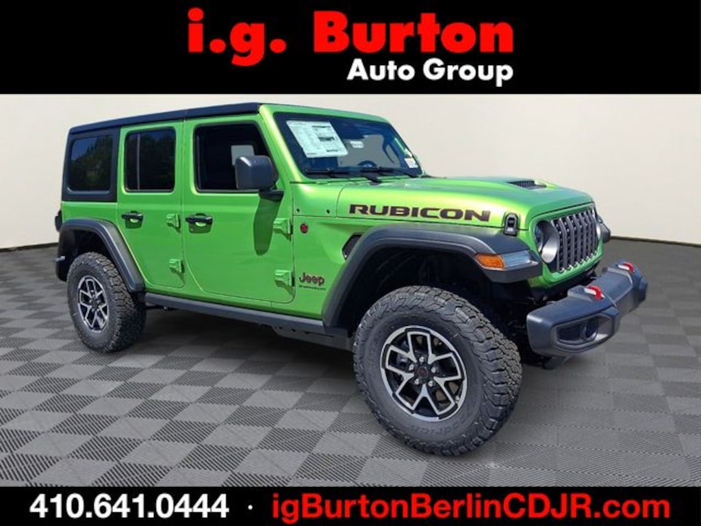 New 2026 Jeep Wrangler 4-DOOR RUBICON Sport Utility