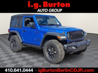 new 2026 Jeep Wrangler 2-DOOR WILLYS Sport Utility for sale berlin md