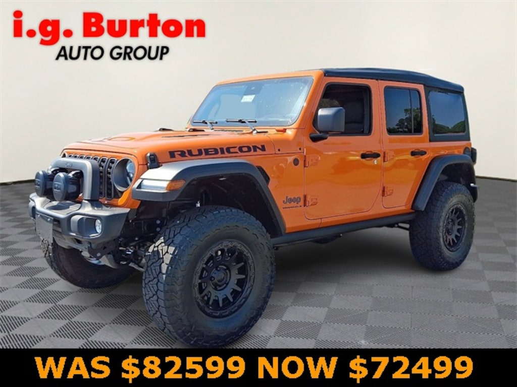 New 2025 Jeep Wrangler 4-DOOR RUBICON Sport Utility
