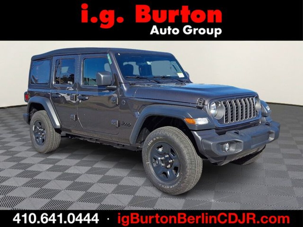 New 2026 Jeep Wrangler 4-DOOR SPORT Sport Utility