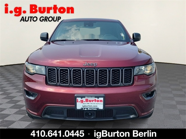 Used 2021 Jeep Grand Cherokee 80th Edition with VIN 1C4RJFBG4MC726093 for sale in Berlin, MD