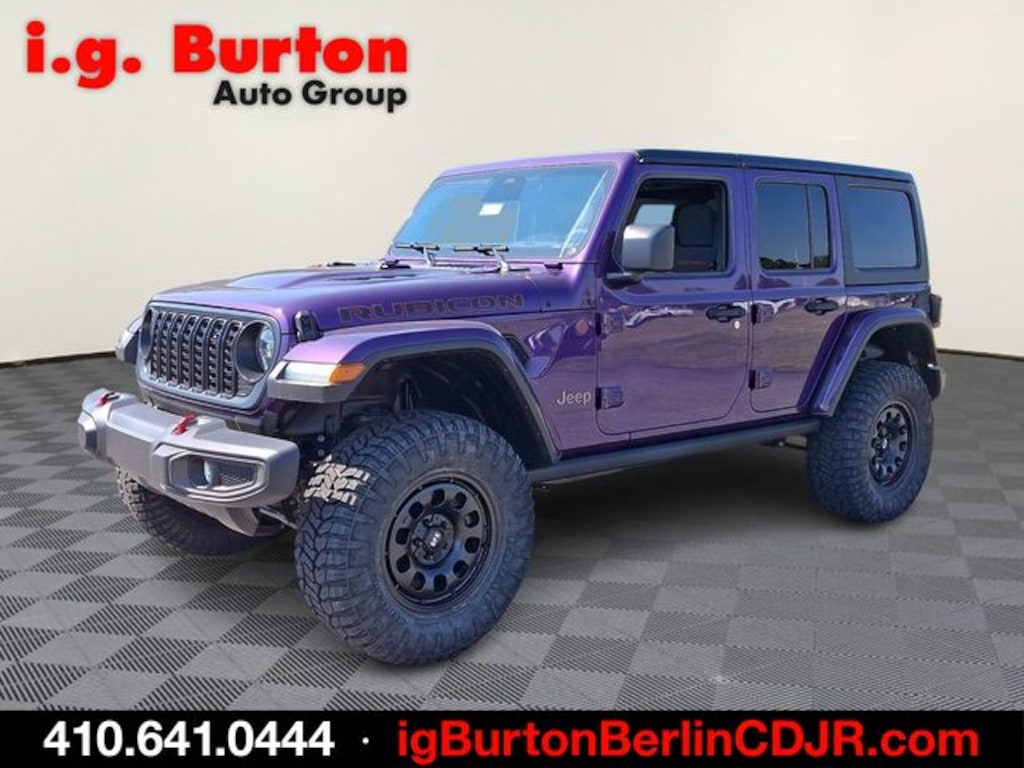 New 2026 Jeep Wrangler 4-DOOR RUBICON Sport Utility