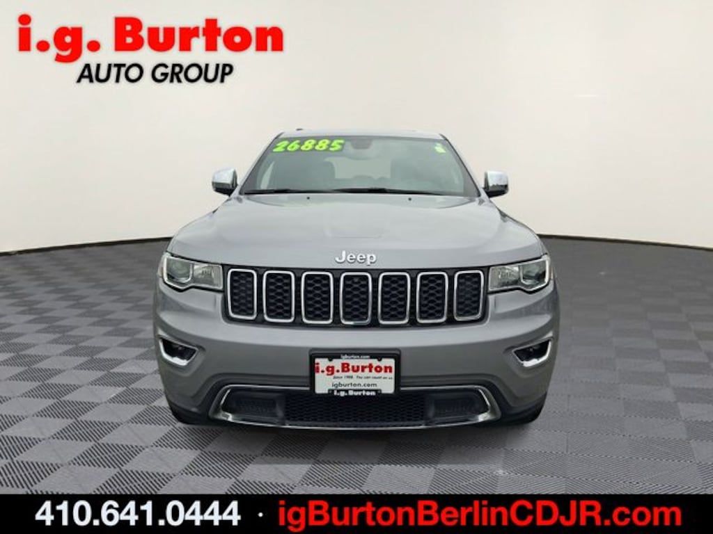 Used 2021 Jeep Grand Cherokee Limited SUV