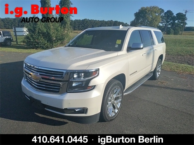 Used 2019 Chevrolet Suburban Premier with VIN 1GNSKJKC8KR147723 for sale in Berlin, MD