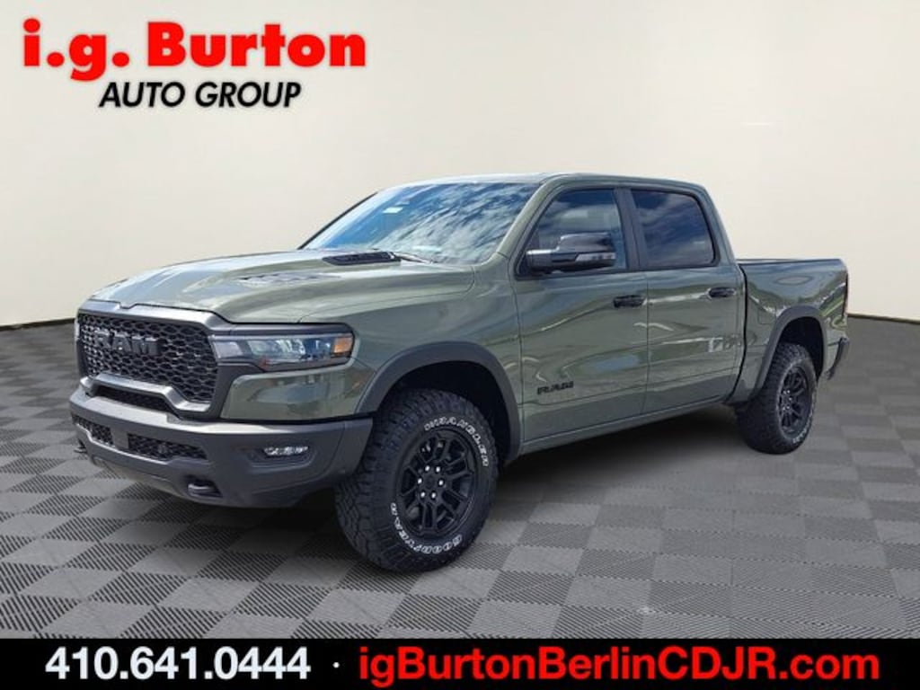 New 2026 Ram 1500 REBEL CREW CAB 4X4 5'7 BOX Pickup