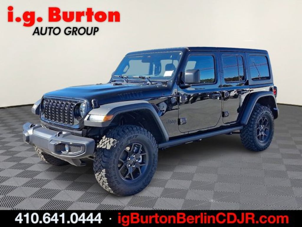 New 2026 Jeep Wrangler 4-DOOR WILLYS Sport Utility