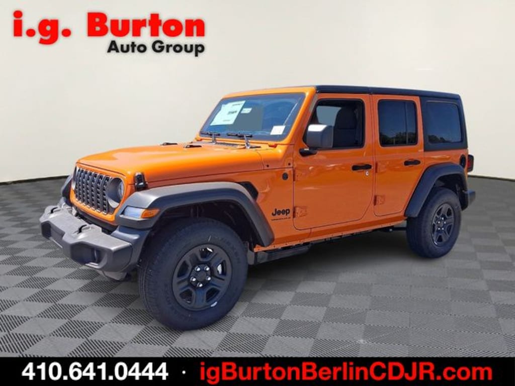 New 2026 Jeep Wrangler 4-DOOR SPORT Sport Utility