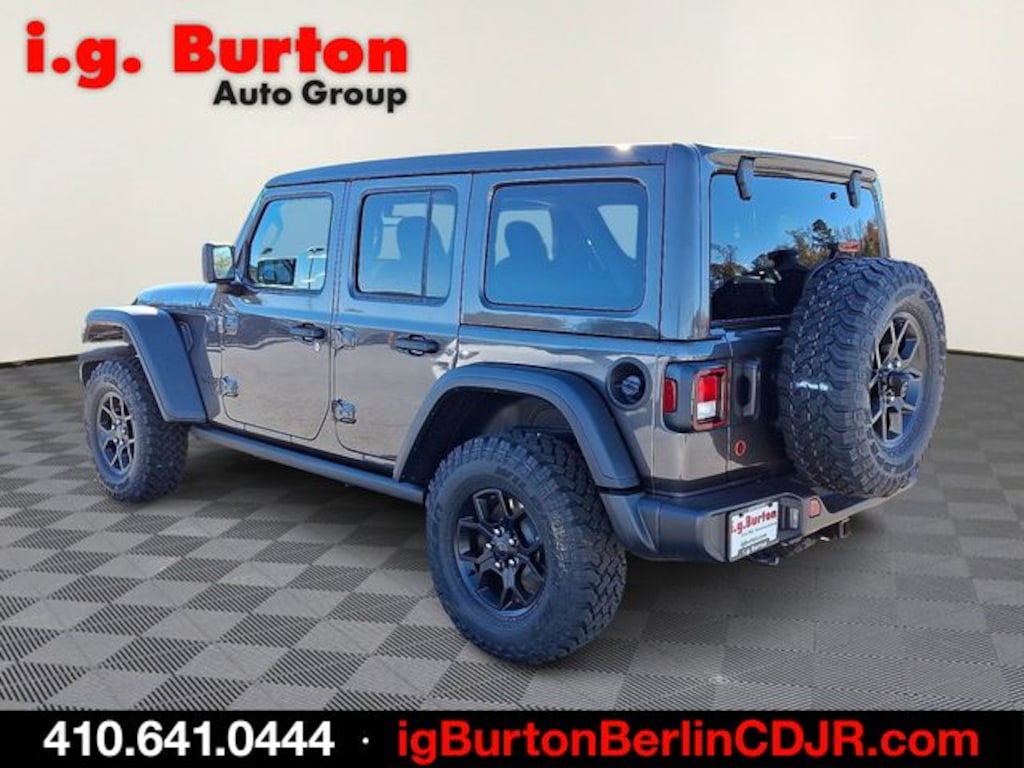 New 2026 Jeep Wrangler 4-DOOR WILLYS Sport Utility