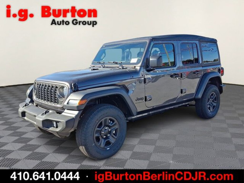 New 2026 Jeep Wrangler 4-DOOR SPORT Sport Utility