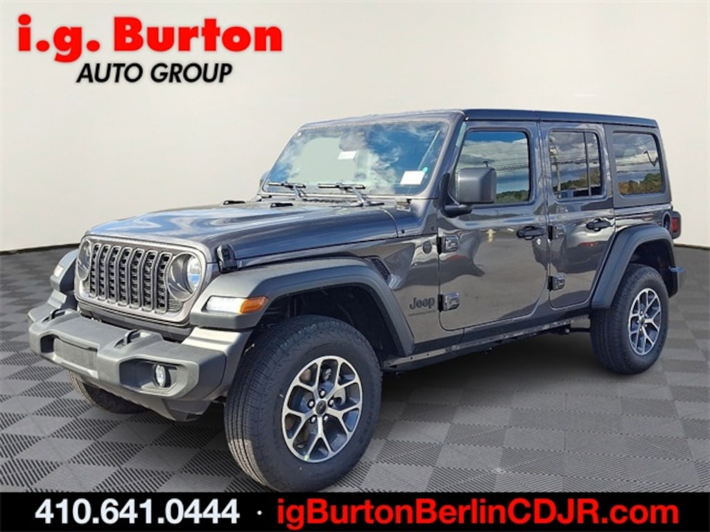 New 2026 Jeep Wrangler 4-DOOR SPORT S Sport Utility