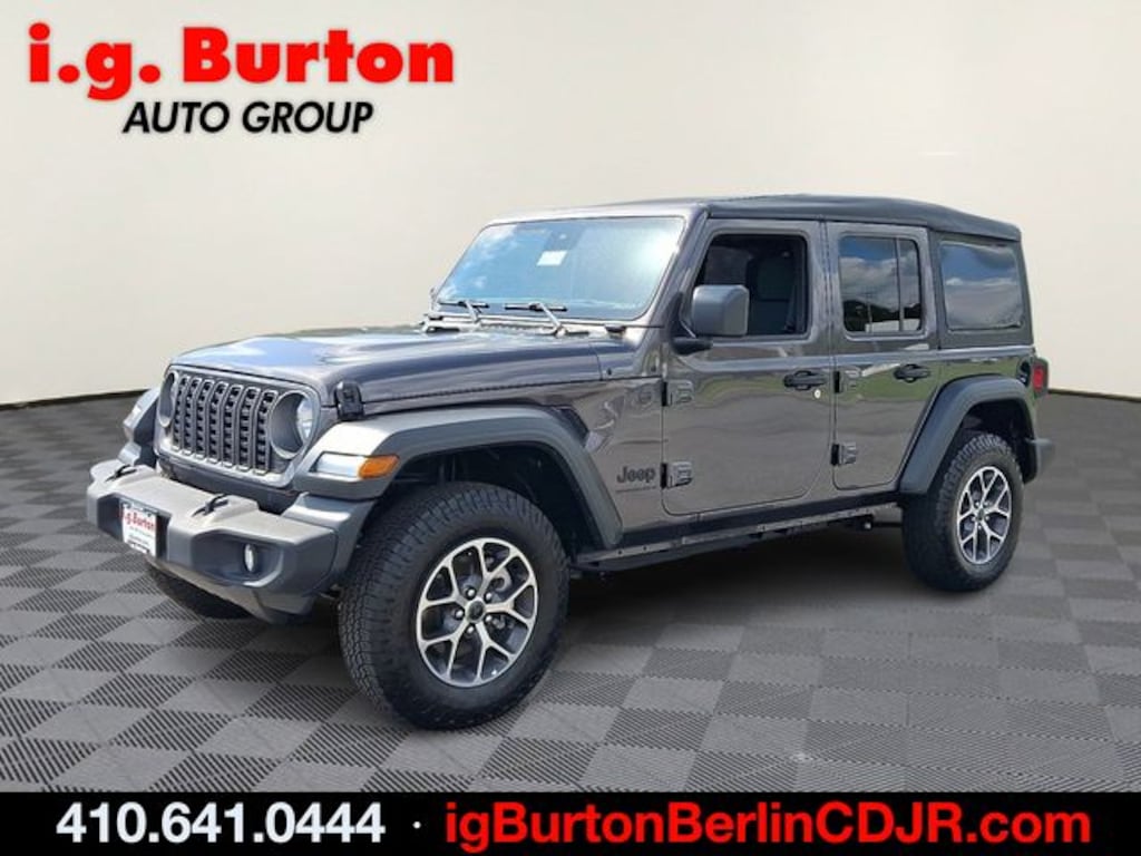 New 2025 Jeep Wrangler 4-DOOR SPORT S Sport Utility