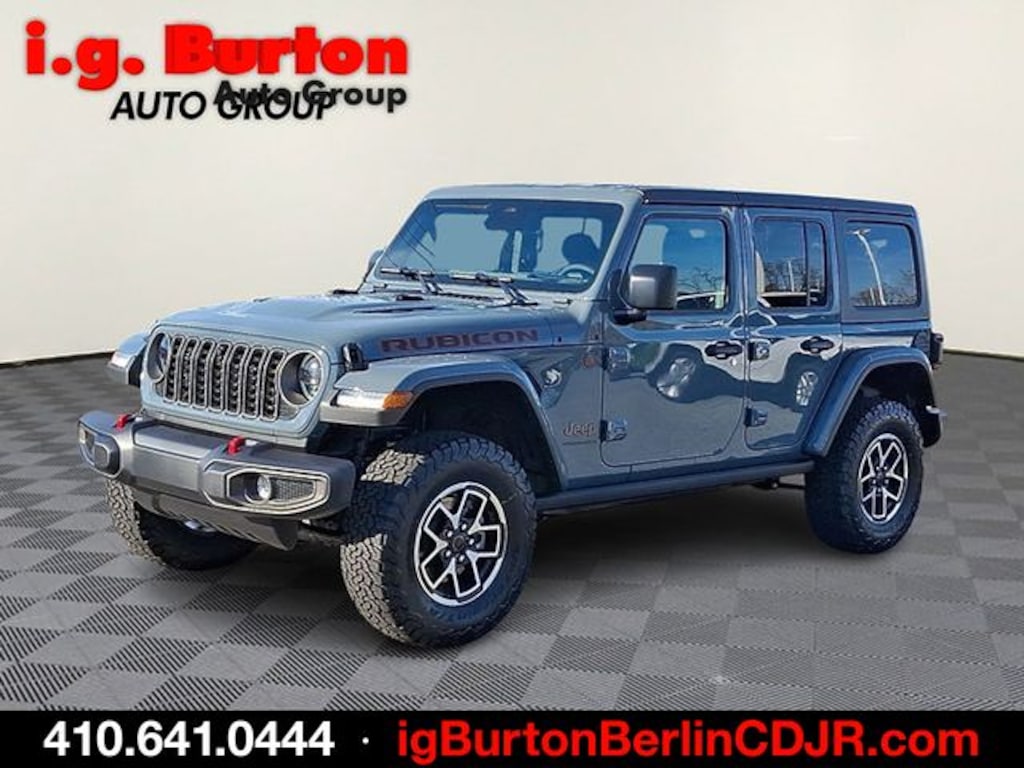 New 2026 Jeep Wrangler 4-DOOR RUBICON Sport Utility
