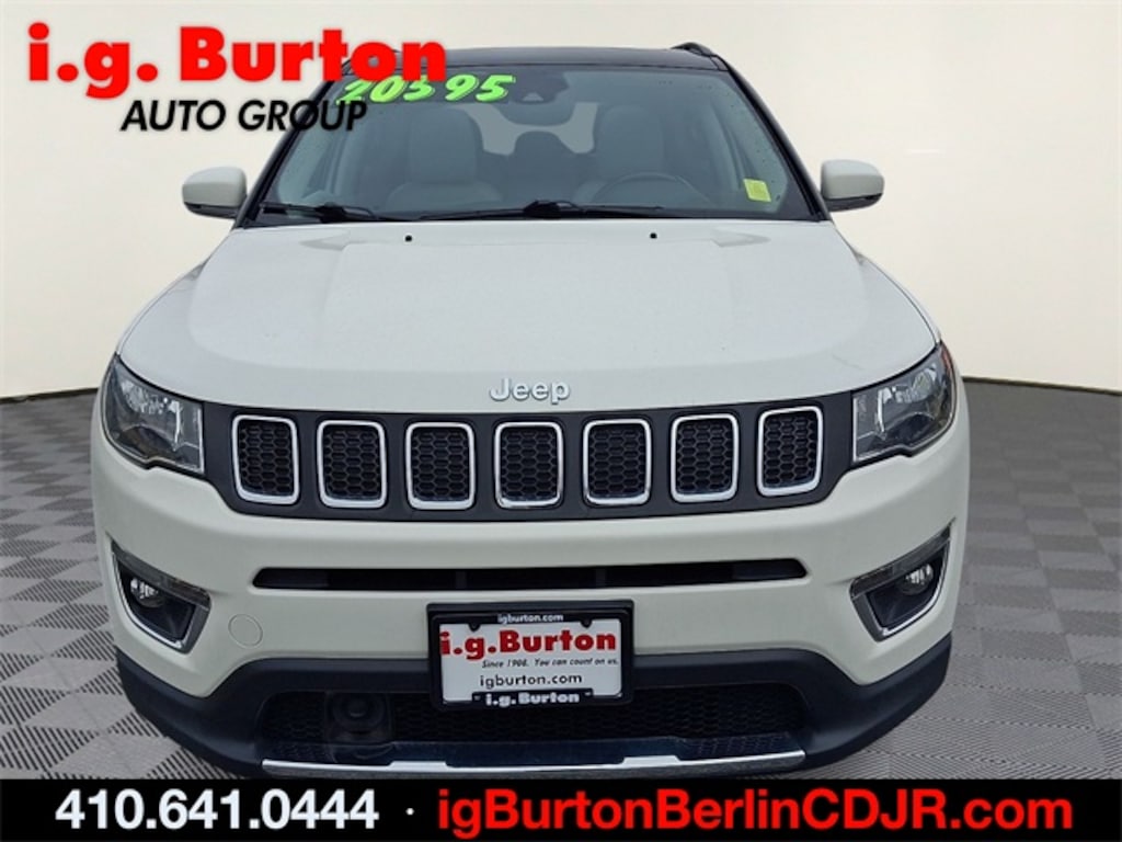 Used 2021 Jeep Compass Limited SUV