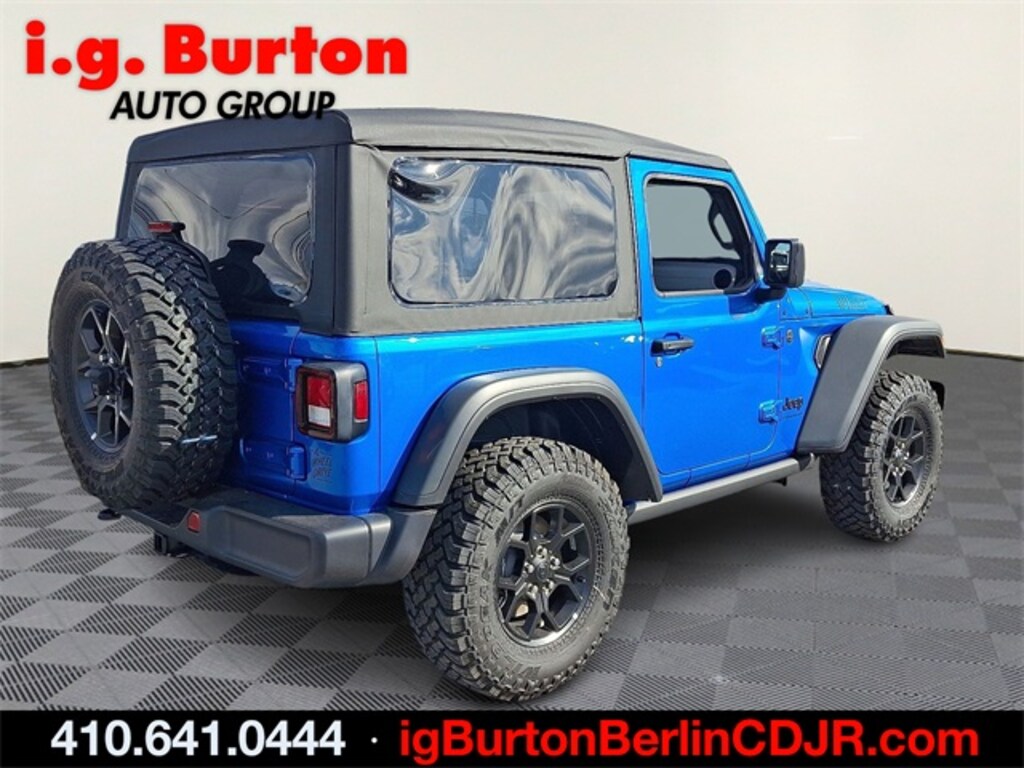 New 2026 Jeep Wrangler 2-DOOR WILLYS Sport Utility